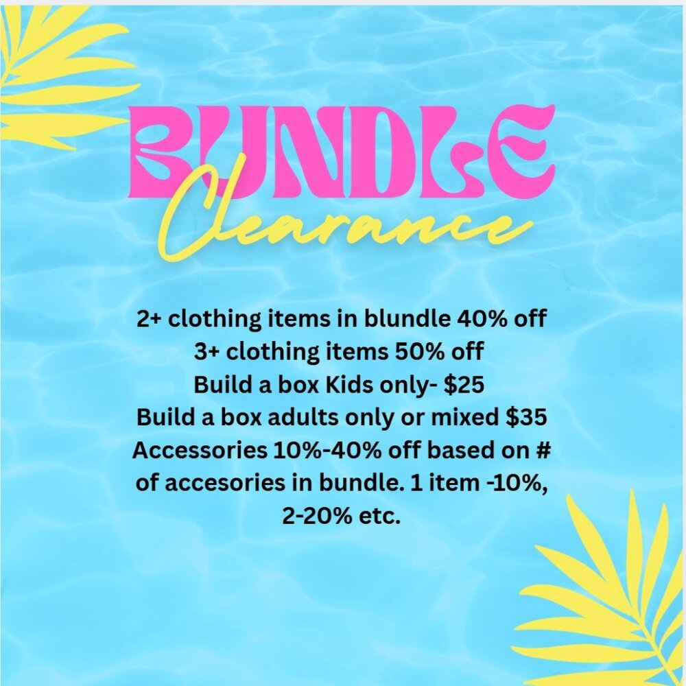 Bundle Clearance Listing